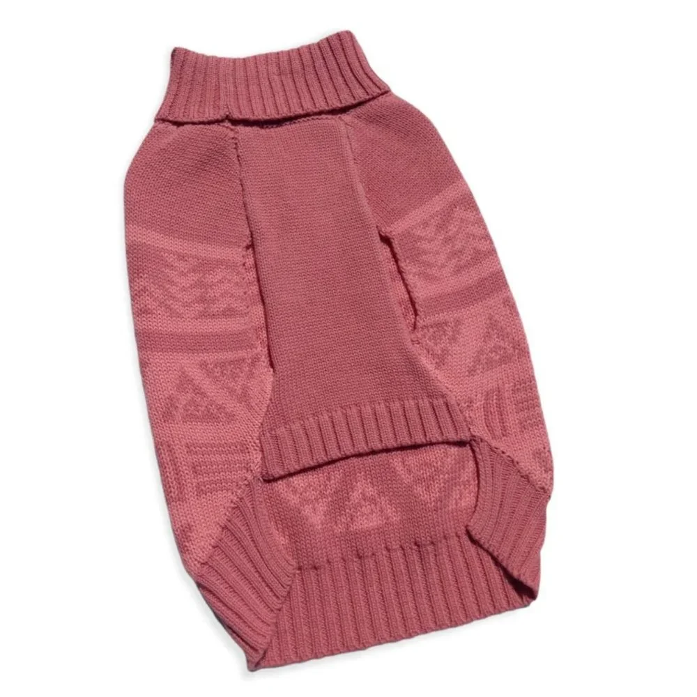 Youly Trailblazer Dog Medium Pink Pet Sweater New